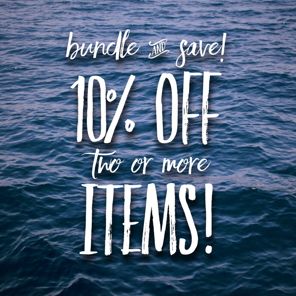 NEW: Bundle 2+ and save 10%!